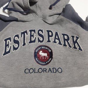 5/$20 Rocky Mountain Gear Women's Estes Park Colorado Hoodie in Size S